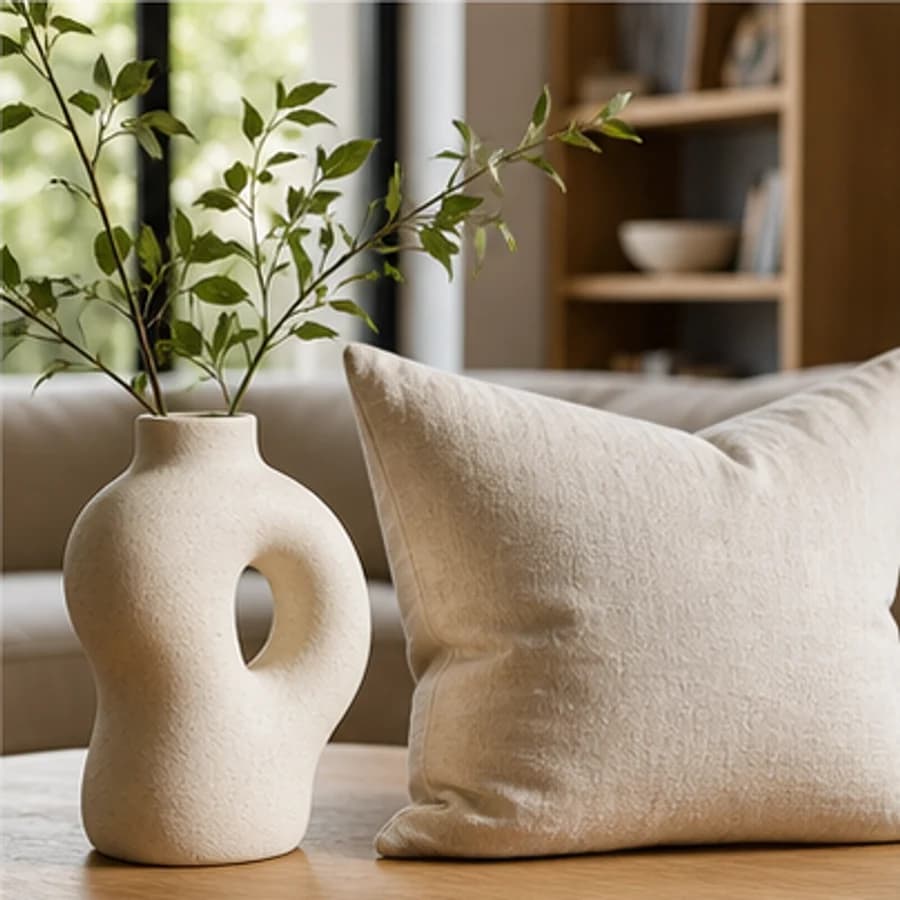 Modular linen sofa პროდუქტის ფოტო